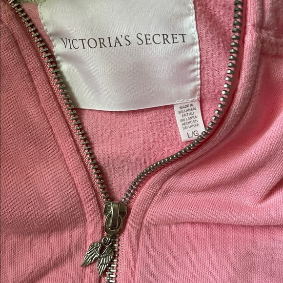 Victoria's Secret Hoodies in Pink, Teal, and Black - Picture 3 of 5
